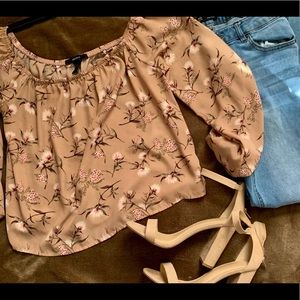 Forever 21 floral top
